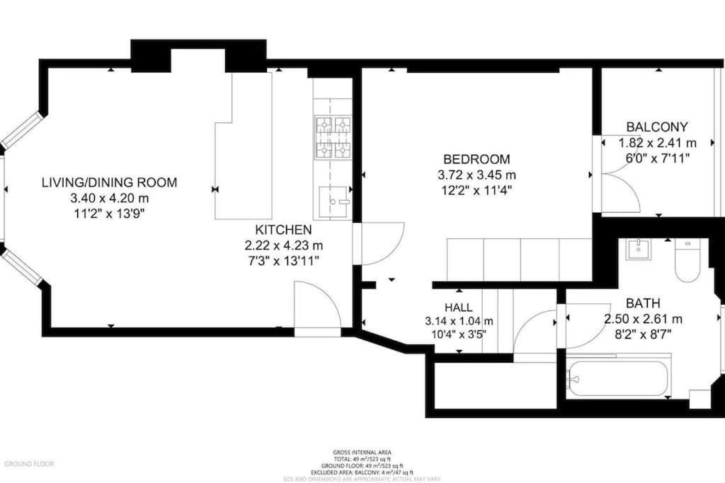 Portobello Large Snug London Exterior foto